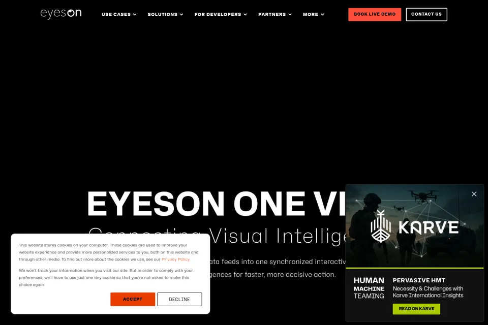 Landing page preview