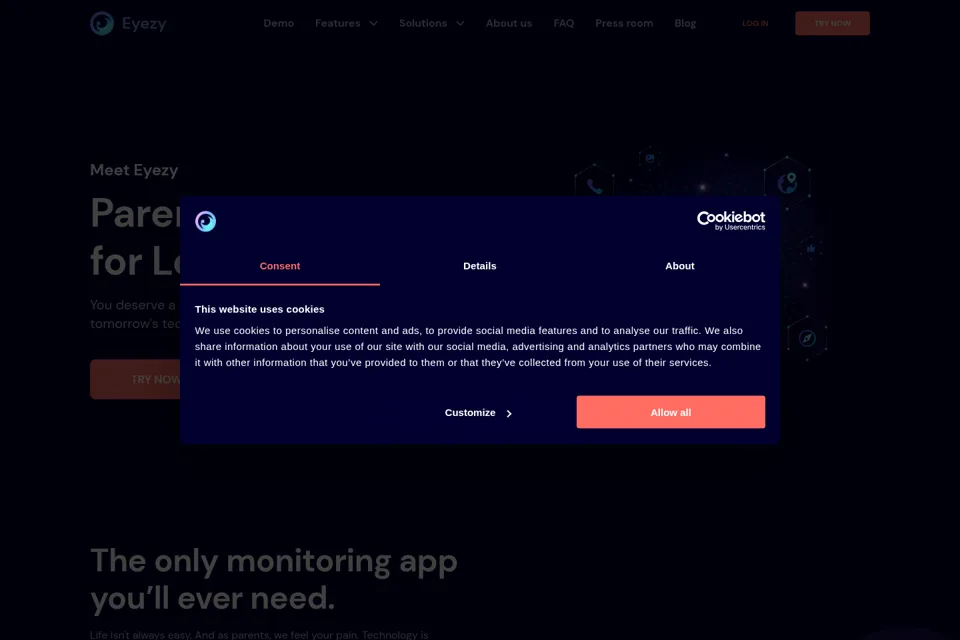 Landing page preview