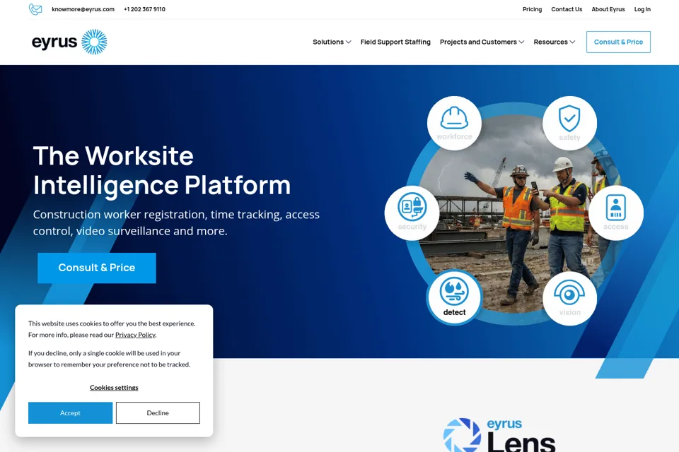Landing page preview