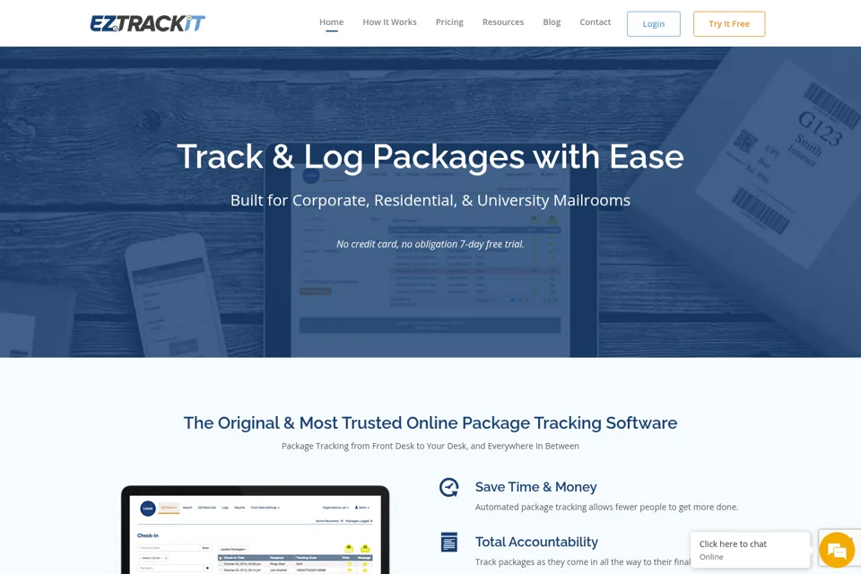 Landing page preview