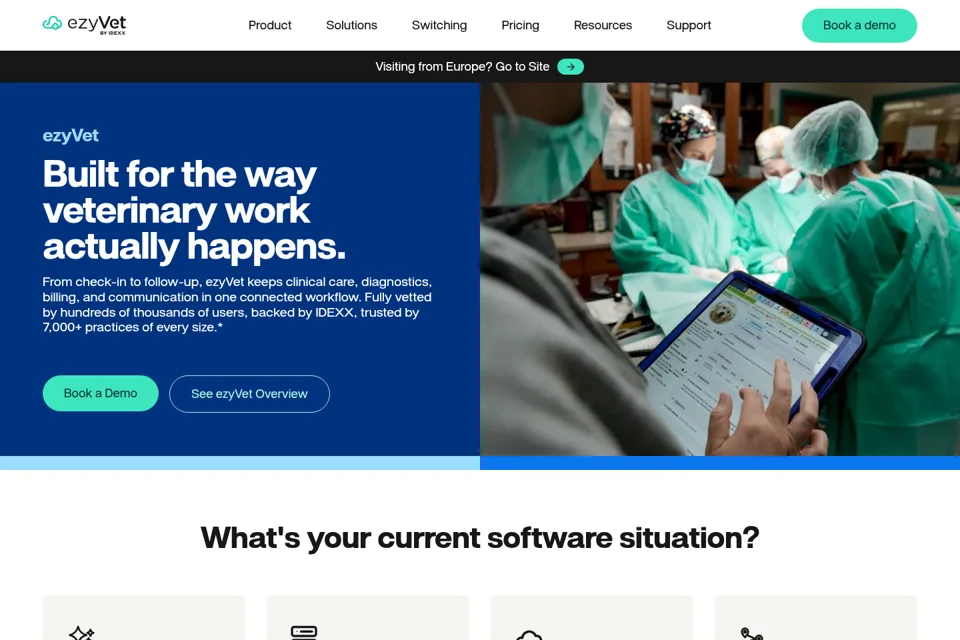 Landing page preview