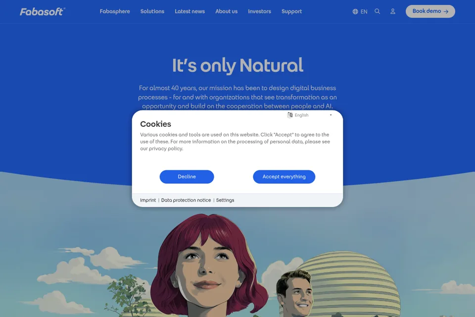 Landing page preview