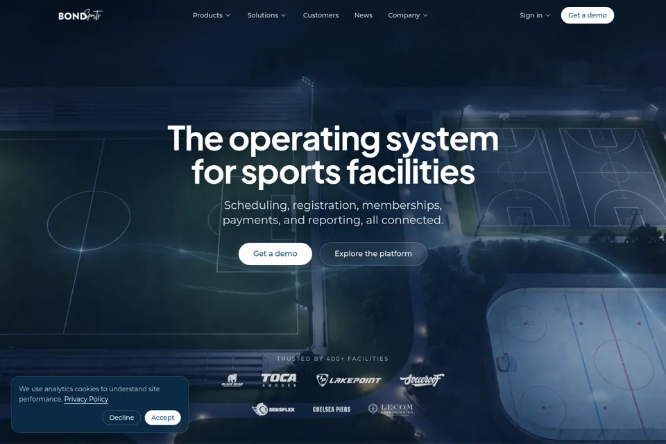 Landing page preview