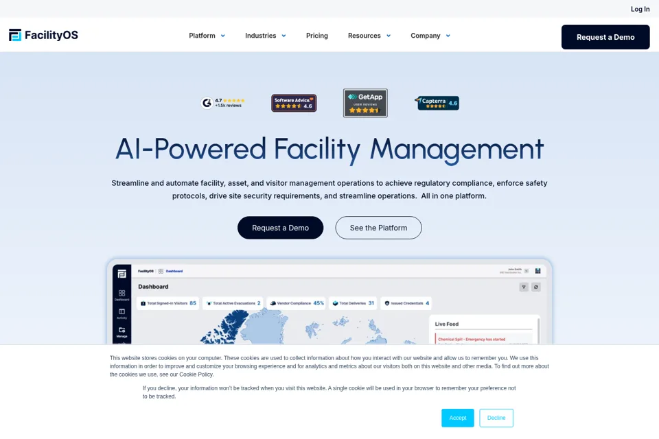 Landing page preview