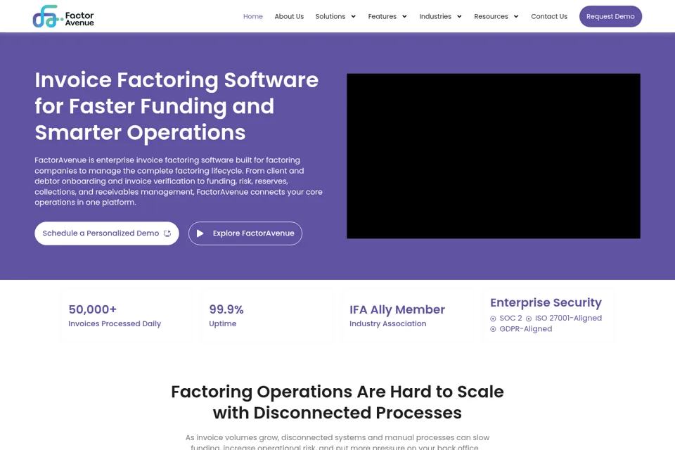 Landing page preview