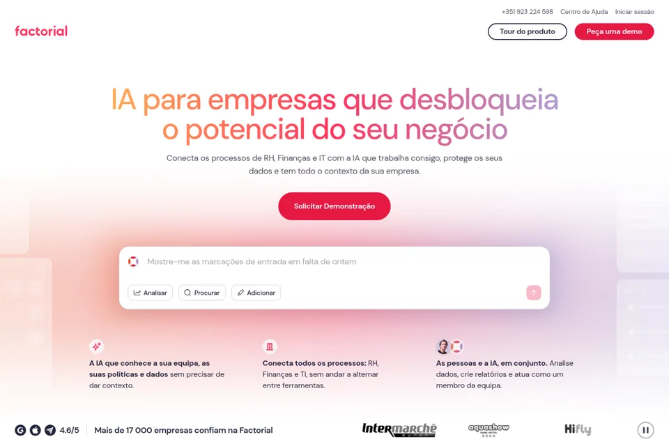 Landing page preview