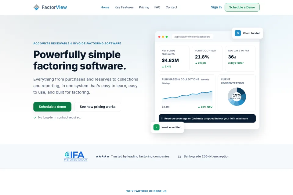 Landing page preview