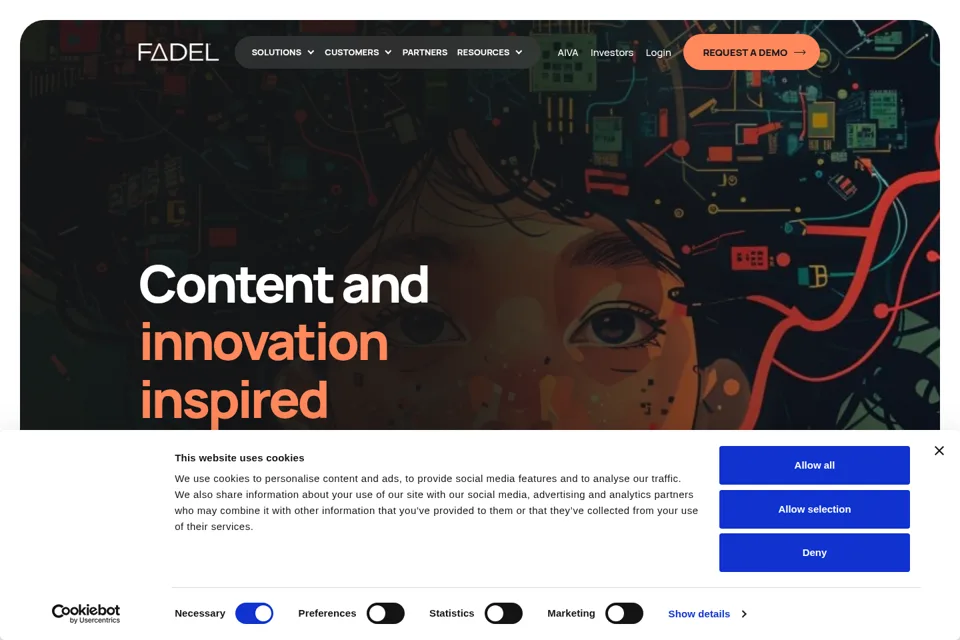 Landing page preview