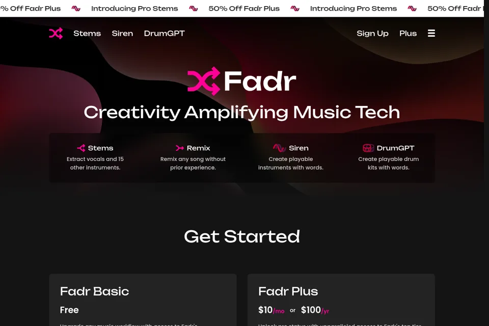 Landing page preview