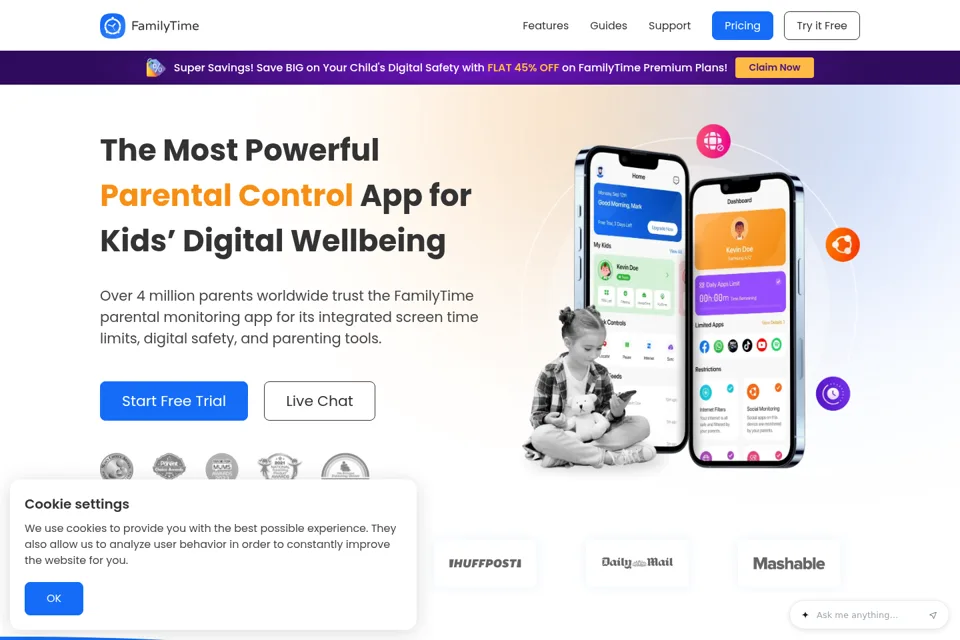 Landing page preview