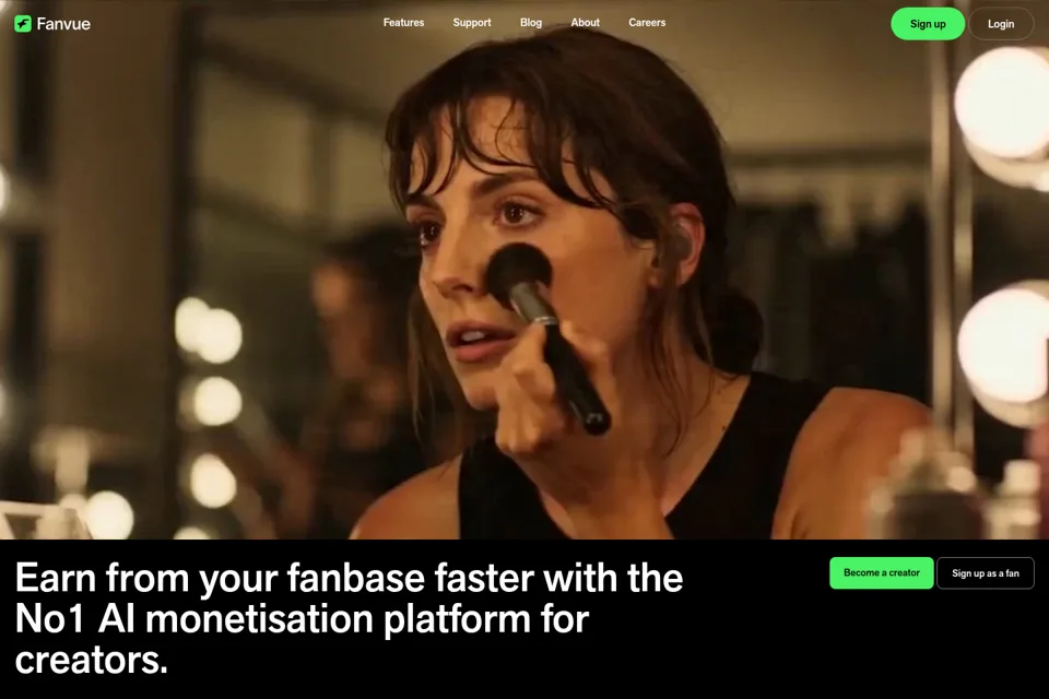 Landing page preview