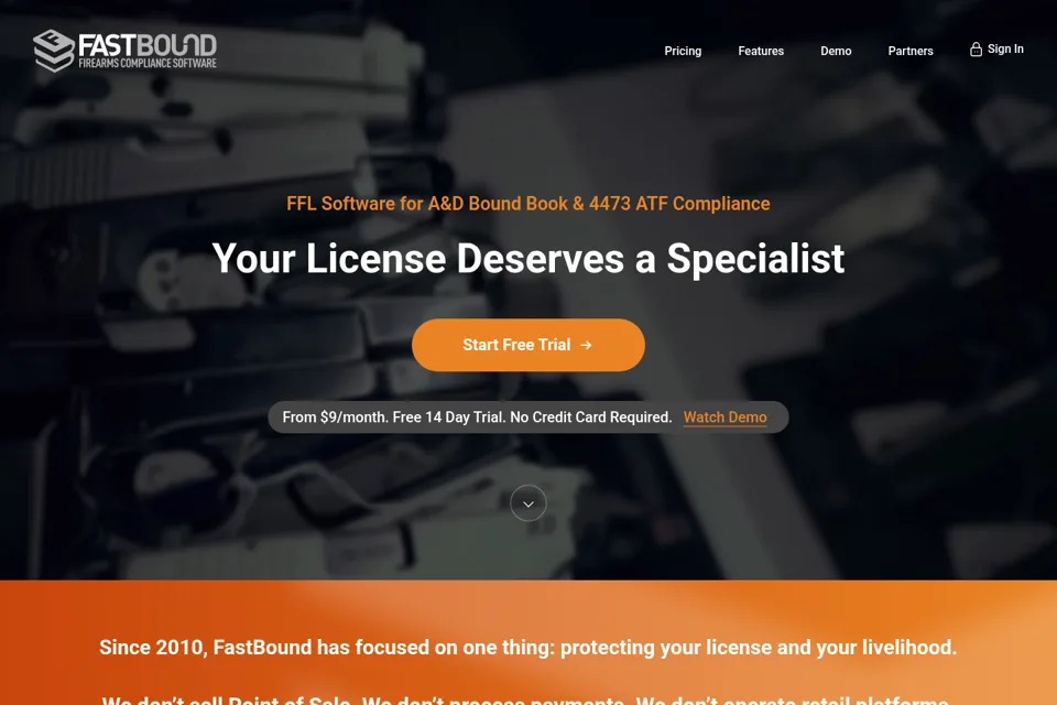 Landing page preview