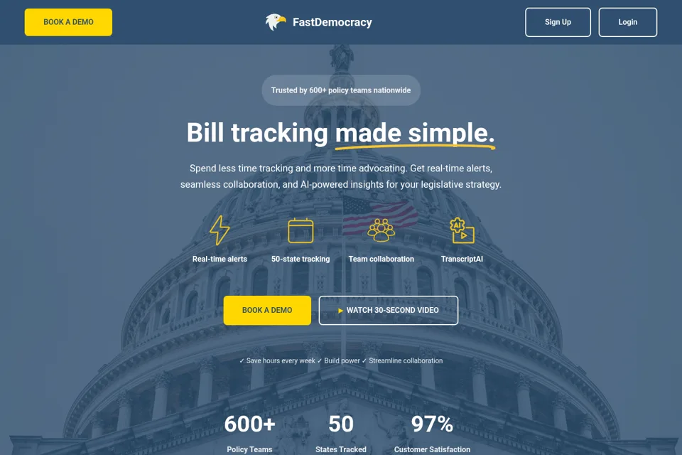 Landing page preview