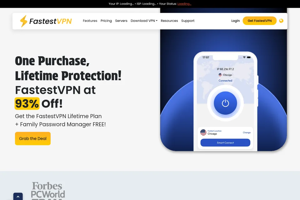 Landing page preview