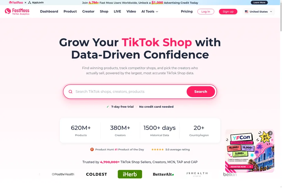 Landing page preview