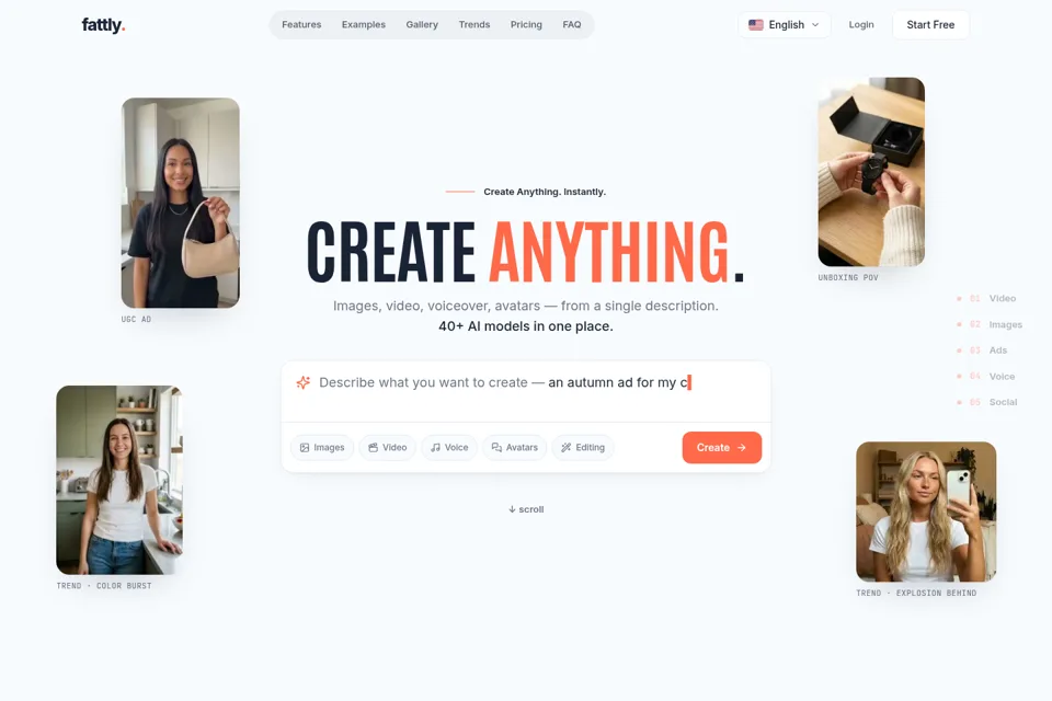 Landing page preview