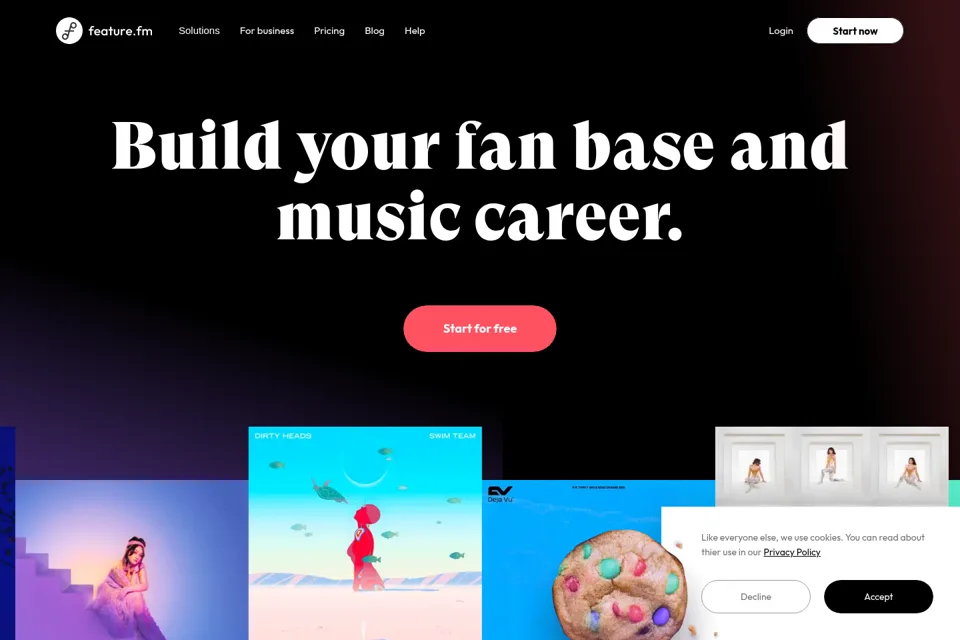 Landing page preview