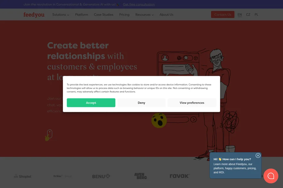 Landing page preview