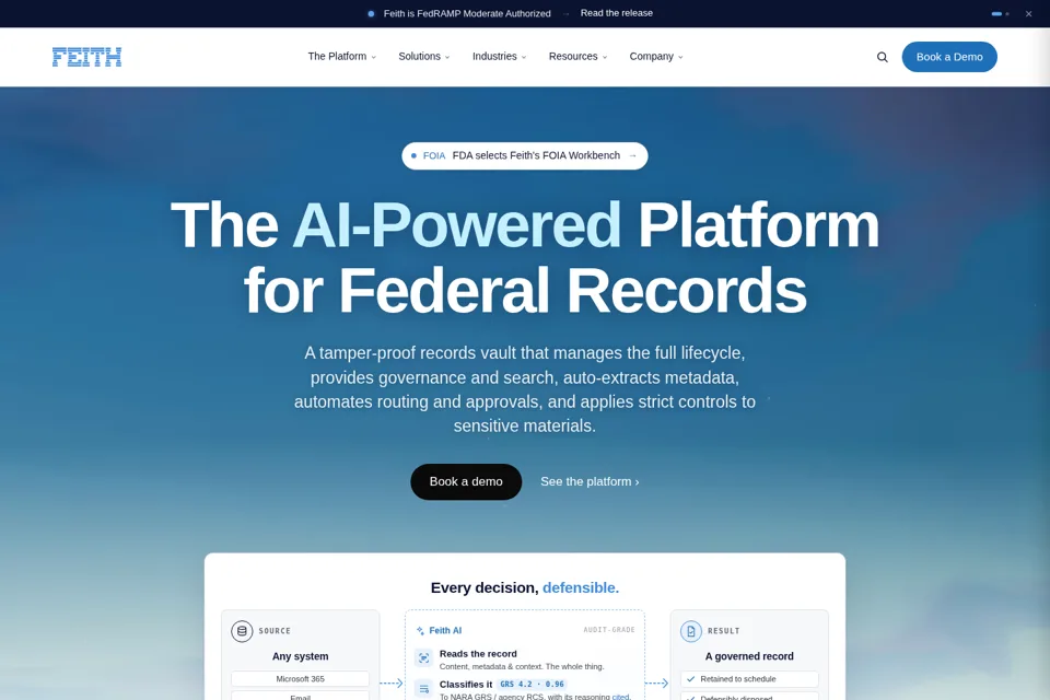 Landing page preview