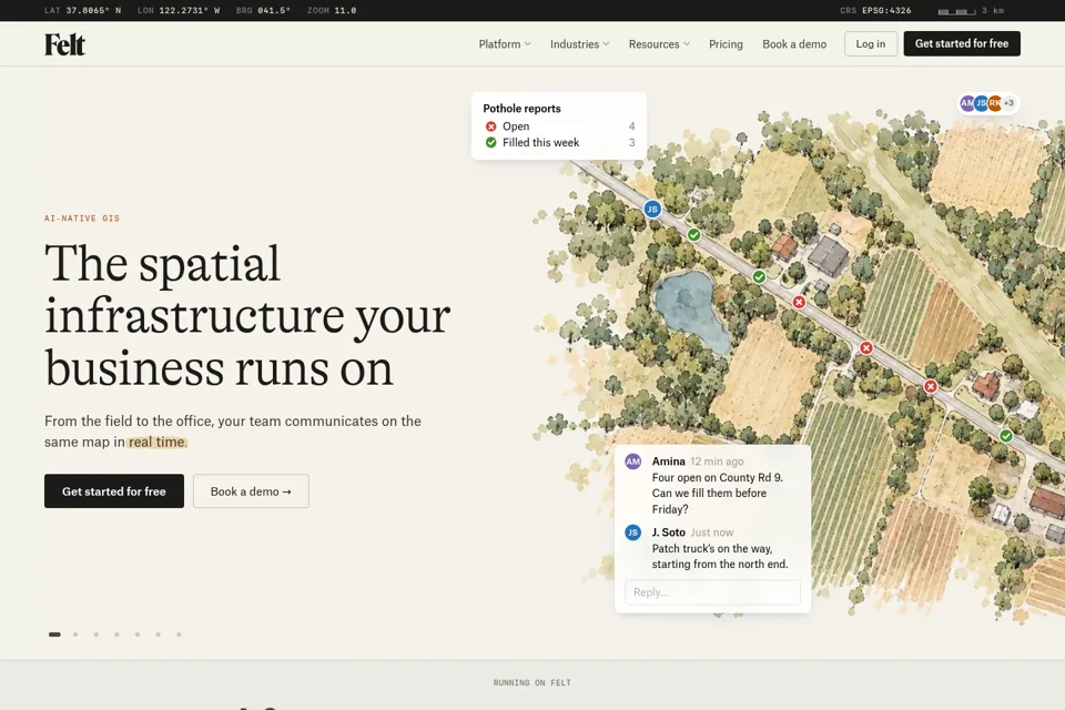 Landing page preview