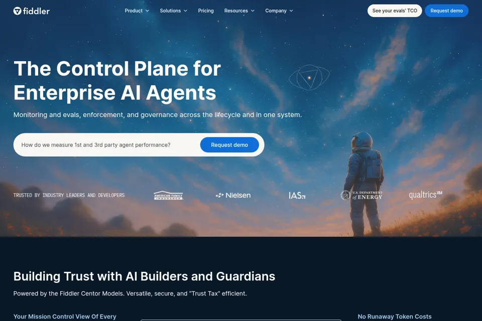 Landing page preview