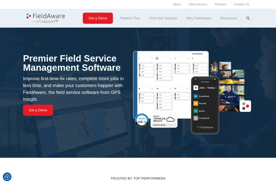 Landing page preview