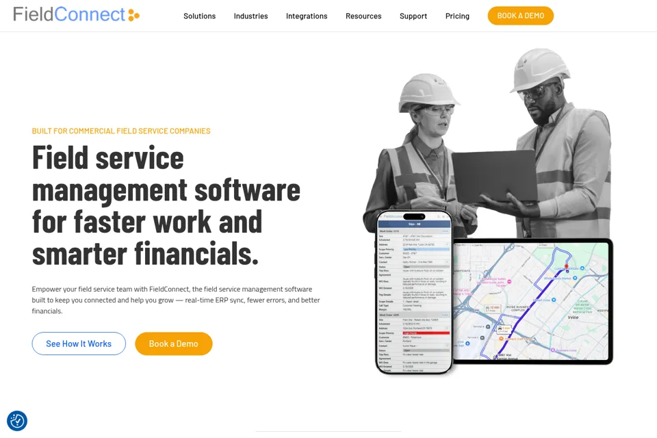 Landing page preview