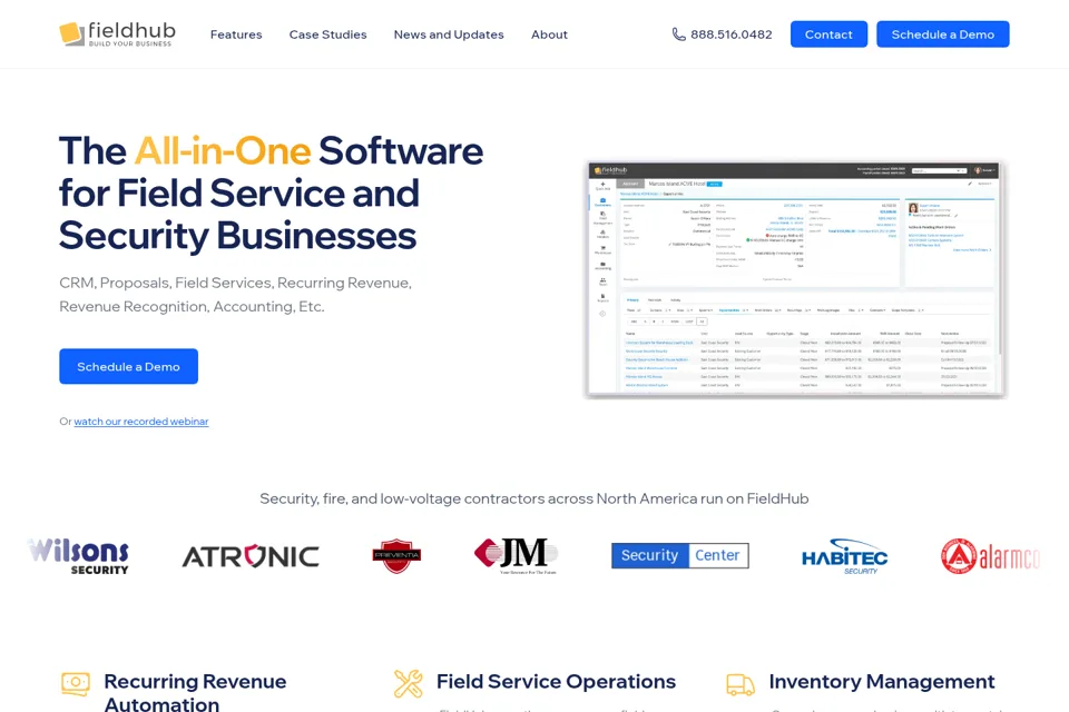 Landing page preview