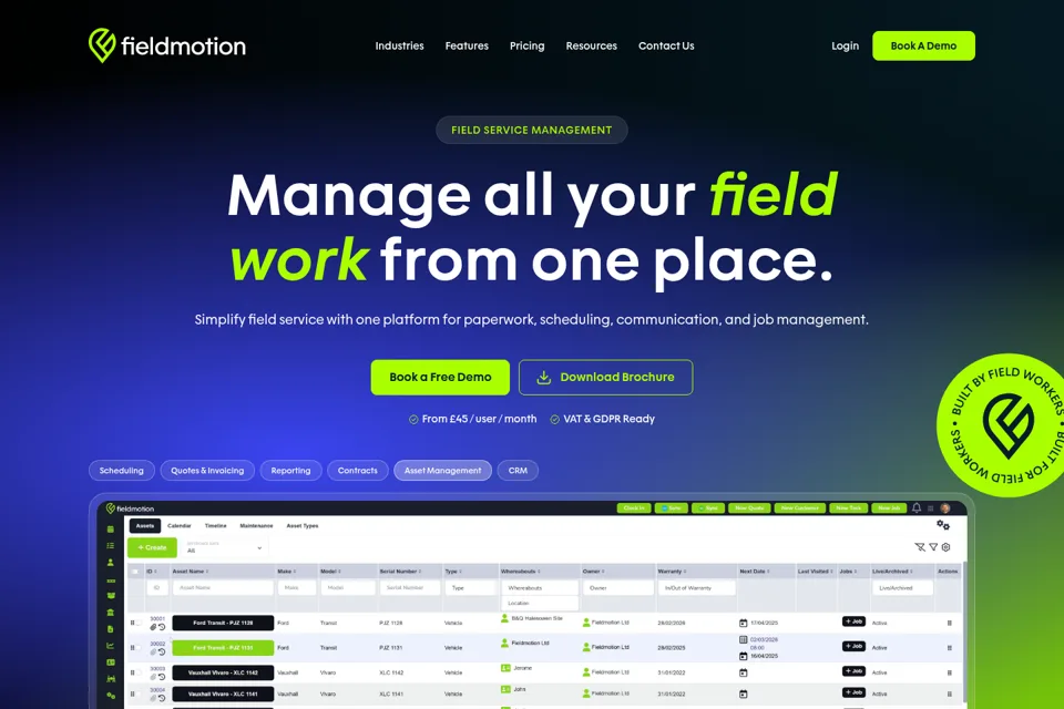 Landing page preview