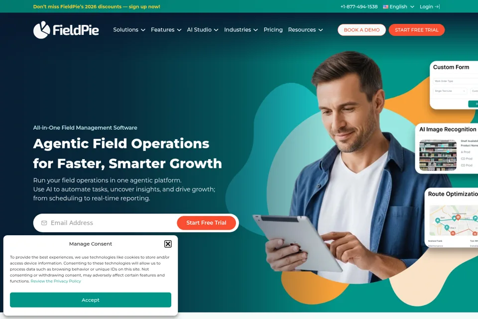 Landing page preview