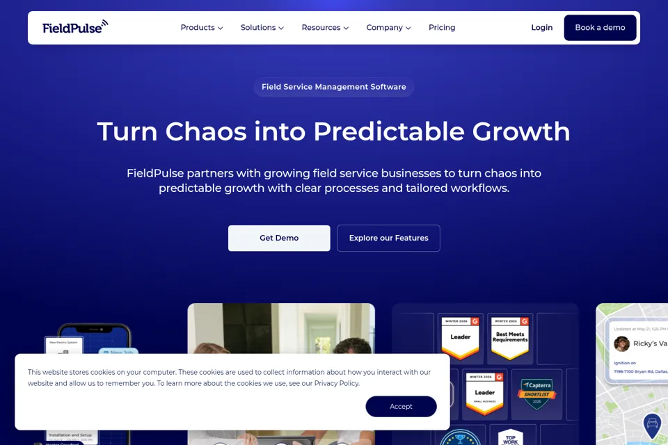 Landing page preview