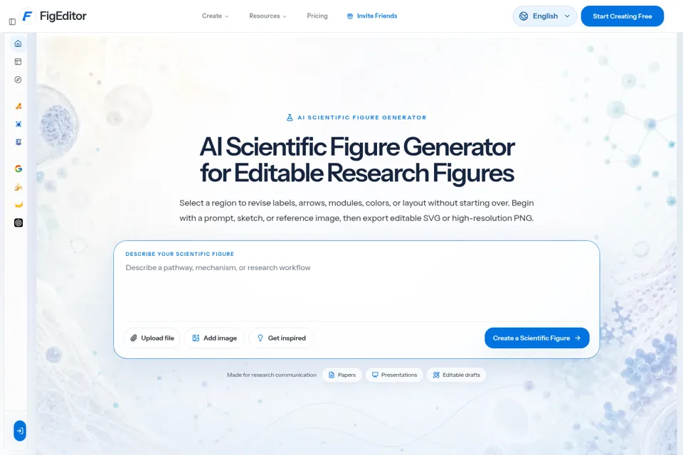 Landing page preview