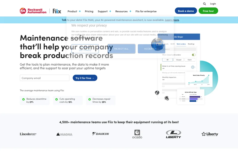 Landing page preview