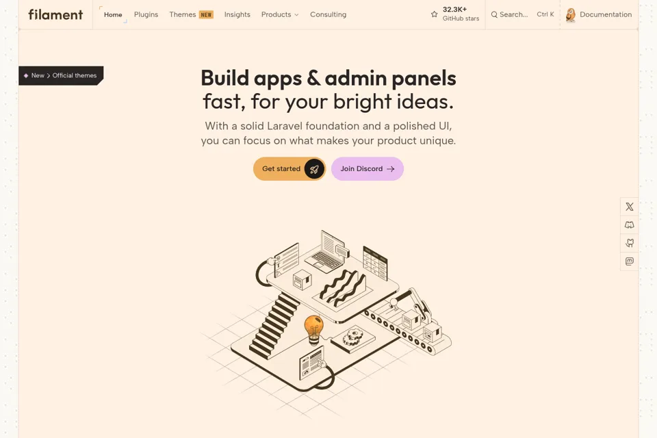 Landing page preview