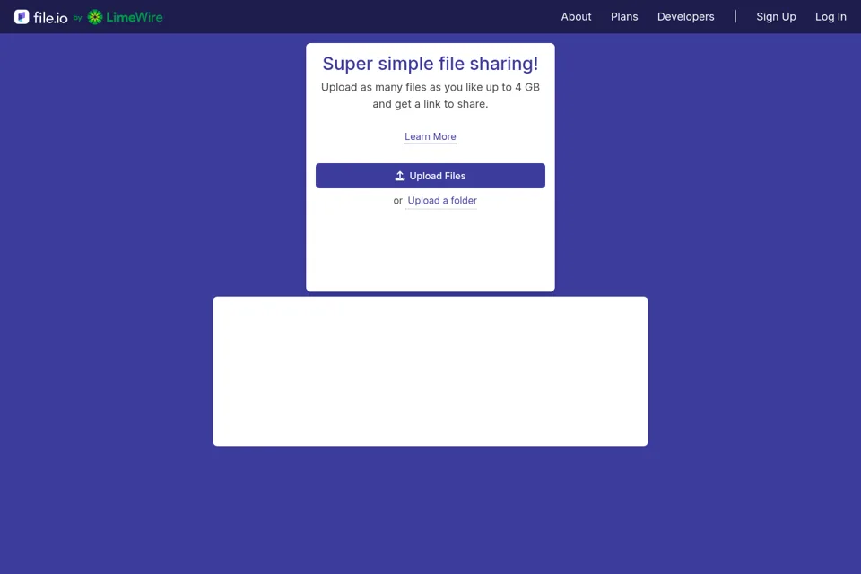 Landing page preview