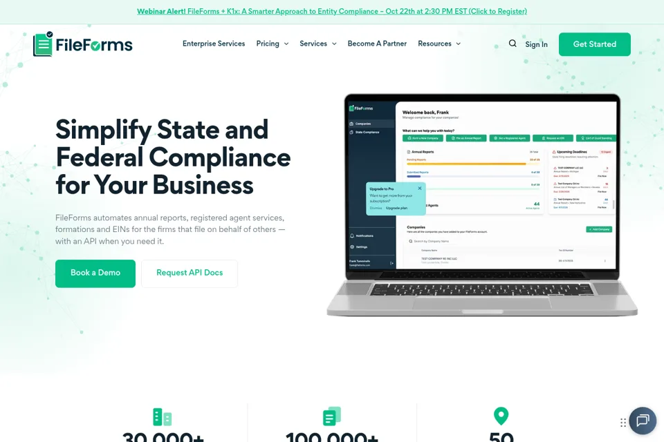 Landing page preview