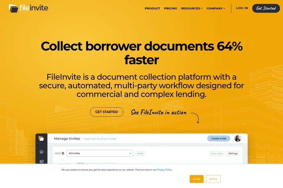 Landing page preview