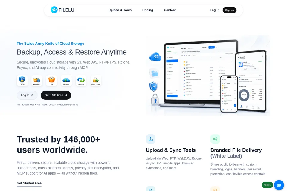Landing page preview