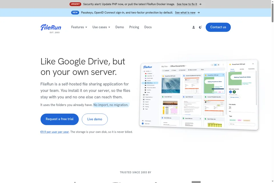 Landing page preview