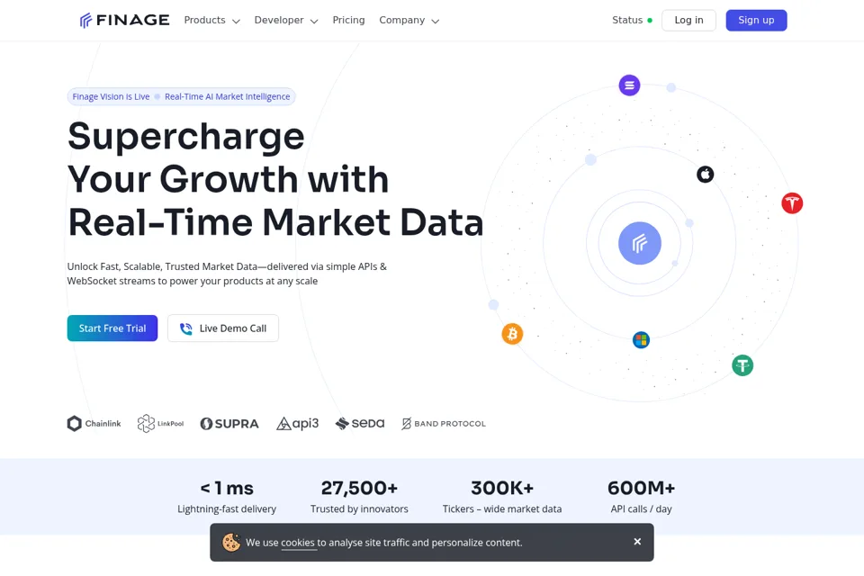 Landing page preview