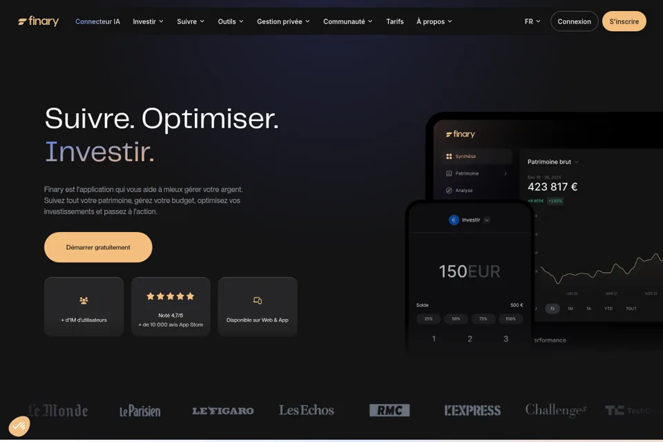 Landing page preview
