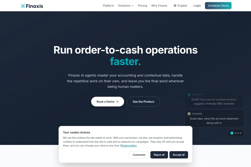 Landing page preview