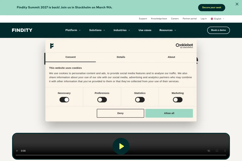 Landing page preview