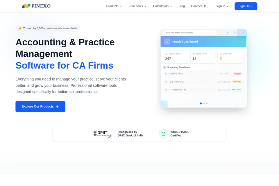 Landing page preview