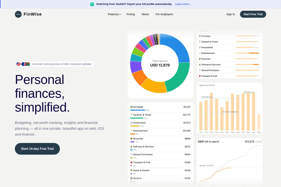 Landing page preview