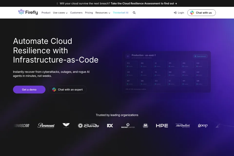 Landing page preview