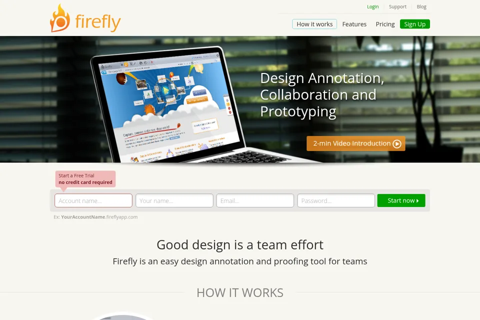 Landing page preview