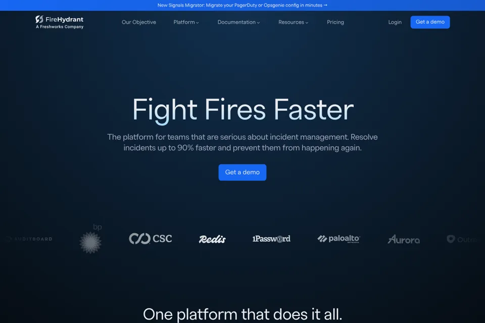 Landing page preview