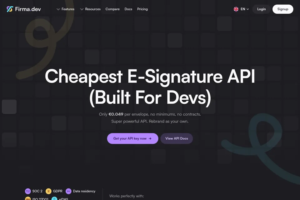 Landing page preview
