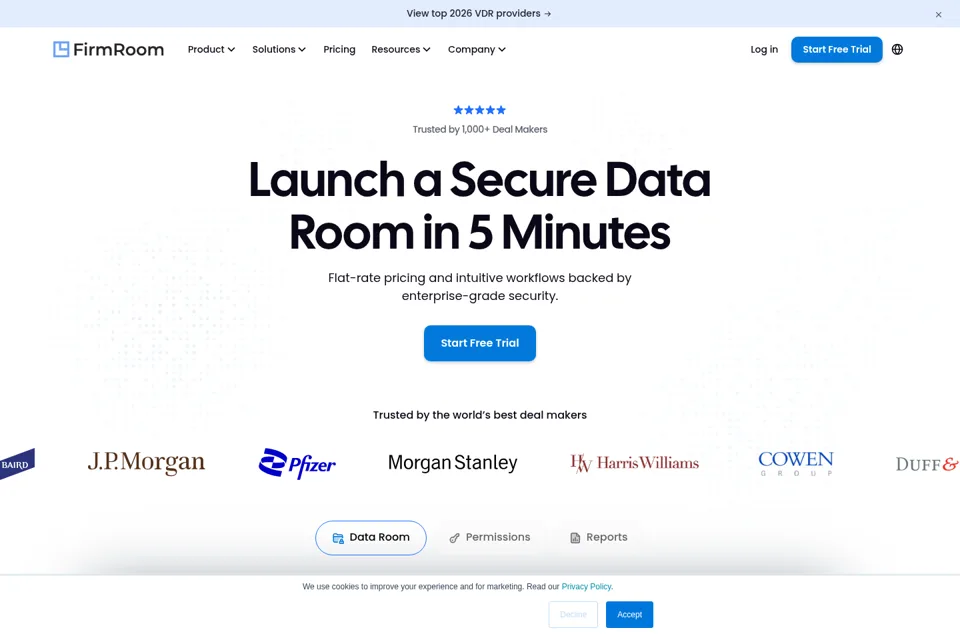 Landing page preview